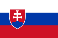 bandera de eslovaquia