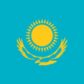 bandera de kazajistan