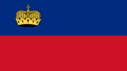 bandera de liechtenstein