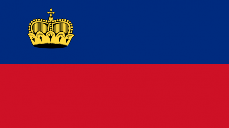 bandera de liechtenstein