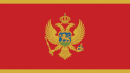 bandera de montenegro