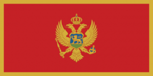 montenegro bandera