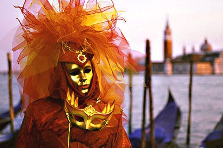 Mascaras de carnaval de Venecia