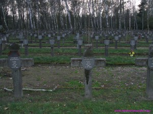 Tumbas de víctimas de la I Guerra Mundial
