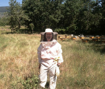 Vestidos de apicultor en Gargantilla del Monte