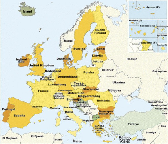 Mapa de Europa