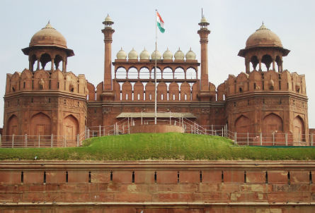 Lal Qila, fuerte de Delhi, India