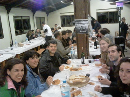 Cena con blogueros de viaje, Gredos