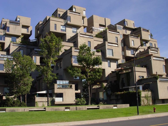 Edificio Habitat 67, Montreal, Cánada