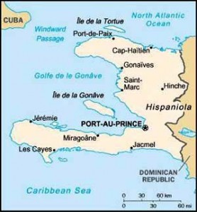 haiti mapa