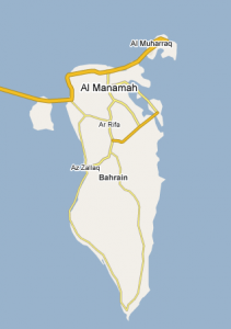 bahrein mapa