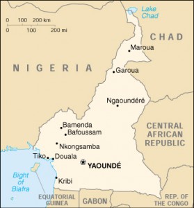 camerun mapa