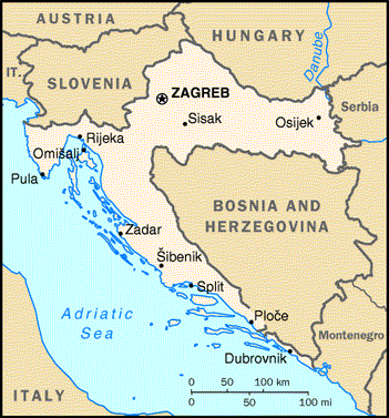 croacia mapa
