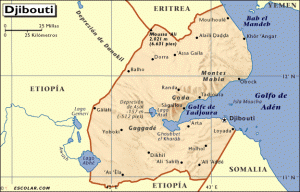 djibuti mapa