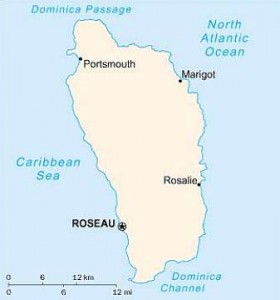 dominica mapa