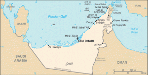 emiratos arabes unidos mapa