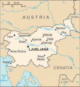 eslovenia mapa