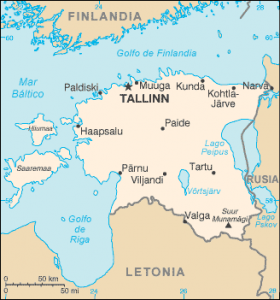 estonia mapa