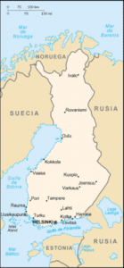 finlandia mapa