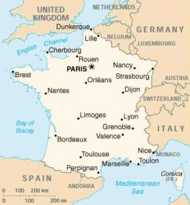 francia mapa