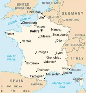 francia mapa
