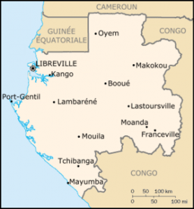 gabon mapa