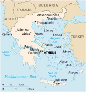 grecia mapa