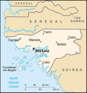 guinea bissau mapa