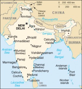 india mapa