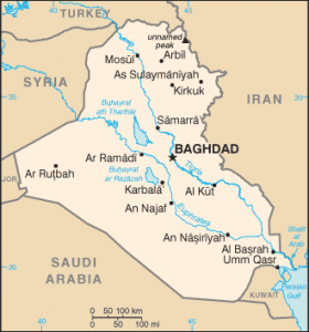 iraq mapa