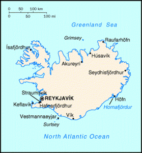 islandia mapa