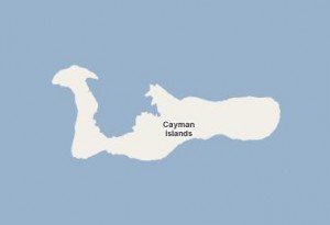 islas caiman mapa