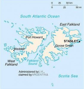 islas malvinas mapa