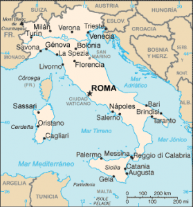 italia mapa