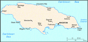 jamaica mapa