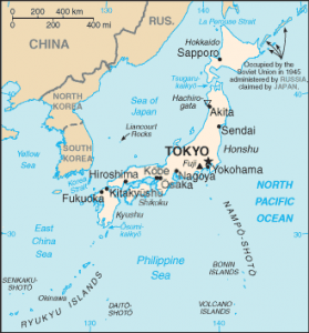 japon mapa