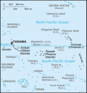 kiribati mapa