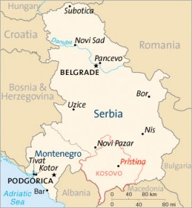 kosovo mapa