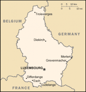 luxemburgo mapa
