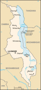 malawi mapa