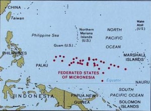 micronesia mapa