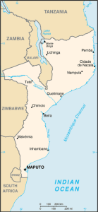 mozambique mapa