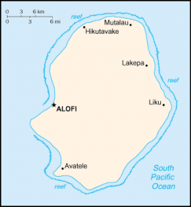 niue mapa