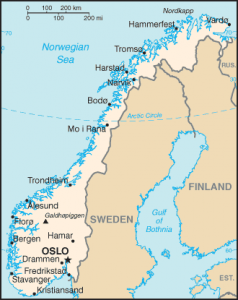 noruega mapa