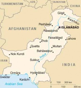 pakistán mapa