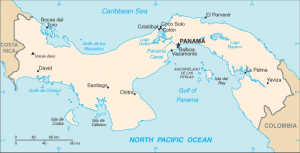 panamá mapa