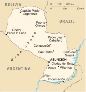 paraguay mapa