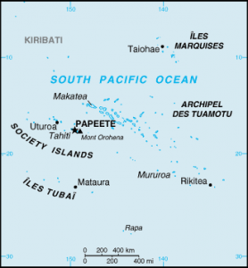 polinesia francesa mapa