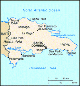republica dominicana mapa