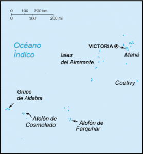 seychelles mapa